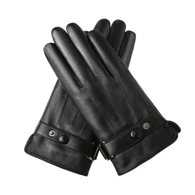 Men’s Gloves | Touchscreen & Windproof Synthetic Leather