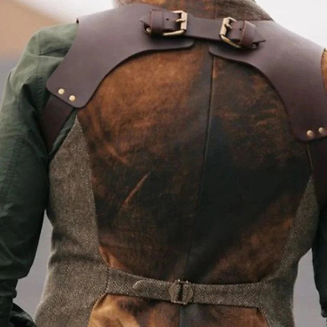 Men's Leather Waistcoat | Comfortable Fit