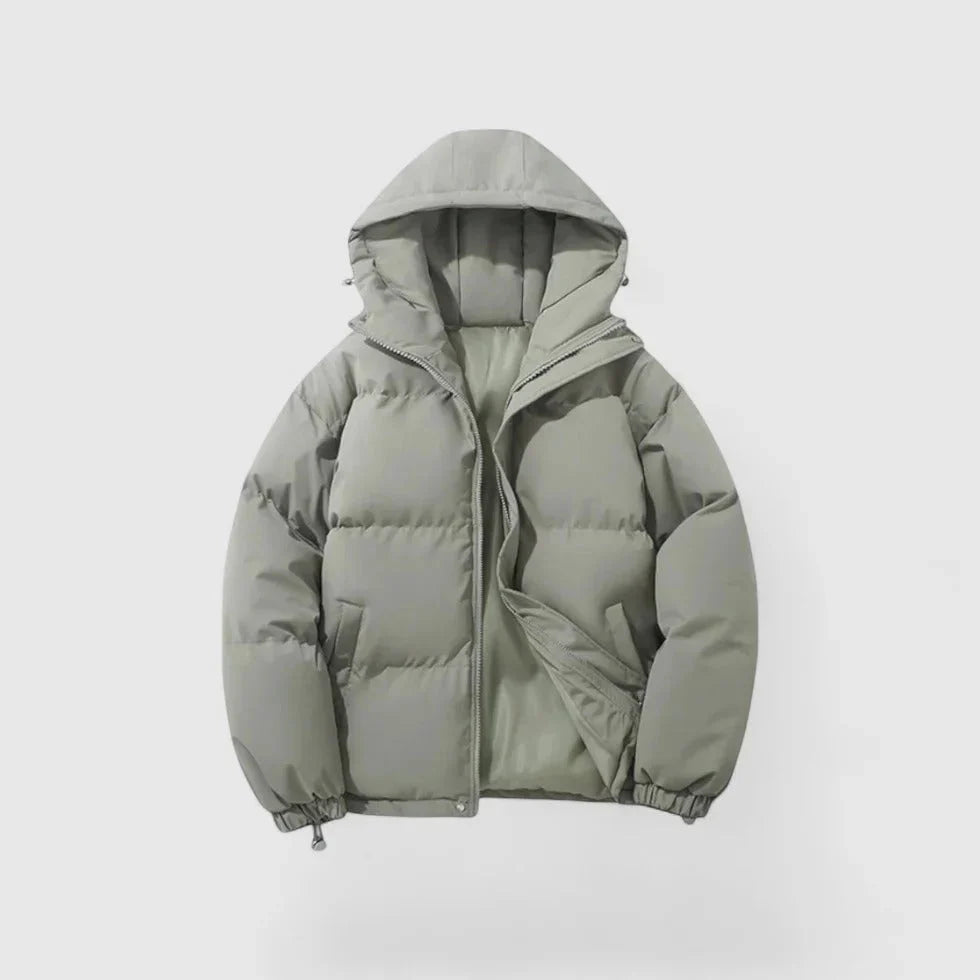 Men's Puffer Jacket | Lightweight Filling & Hooded | S–3XL