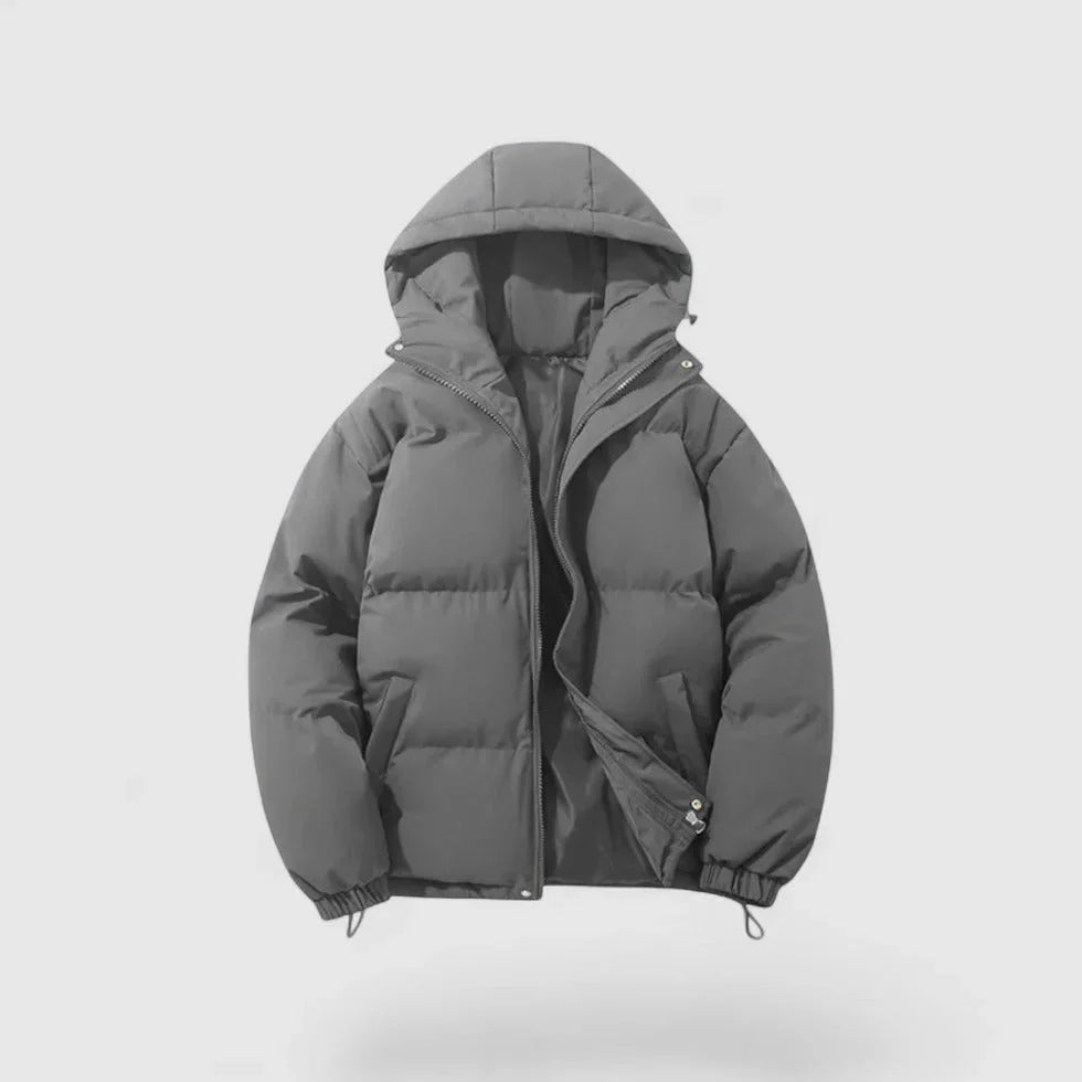 Men's Puffer Jacket | Lightweight Filling & Hooded | S–3XL