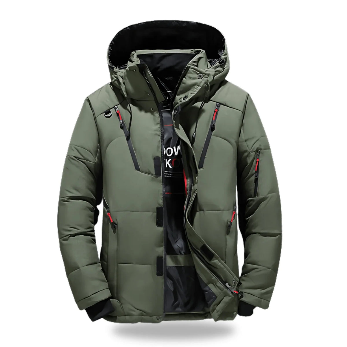 Men's Winter Jacket | Waterproof & Insulated, Adjustable Hood