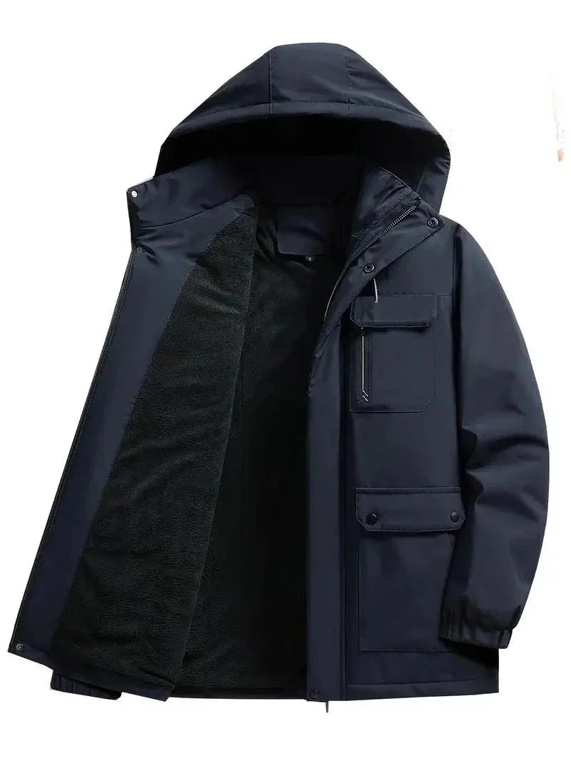 Men’s Winter Parka | Waterproof Down-Insulated & Fleece-Lined