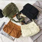 Messenger Bag | Large Capacity & Adjustable Strap | Shoulder or Crossbody Carry