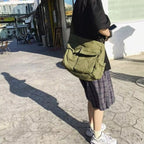 Messenger Bag | Large Capacity & Adjustable Strap | Shoulder or Crossbody Carry