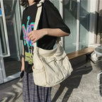 Messenger Bag | Large Capacity & Adjustable Strap | Shoulder or Crossbody Carry