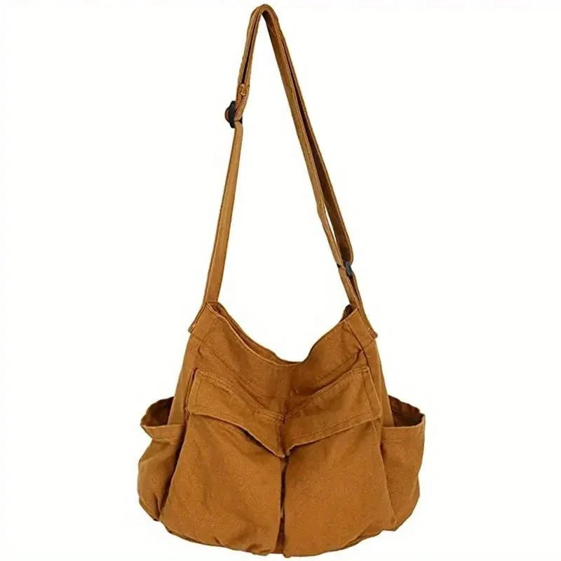 Messenger Bag | Large Capacity & Adjustable Strap | Shoulder or Crossbody Carry