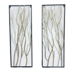 Metal Wall Art Panels | Modern Abstract Flowing Design