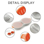 Microwave Egg Poacher | Non-Stick & BPA-Free | 2-Egg Capacity