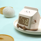 Milk Carton Shaped Alarm Clock