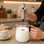 Milk Frother | Battery-Operated Double Whisk
