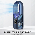 Personal Air Conditioner | Bladeless & Ultra-Quiet | USB Powered