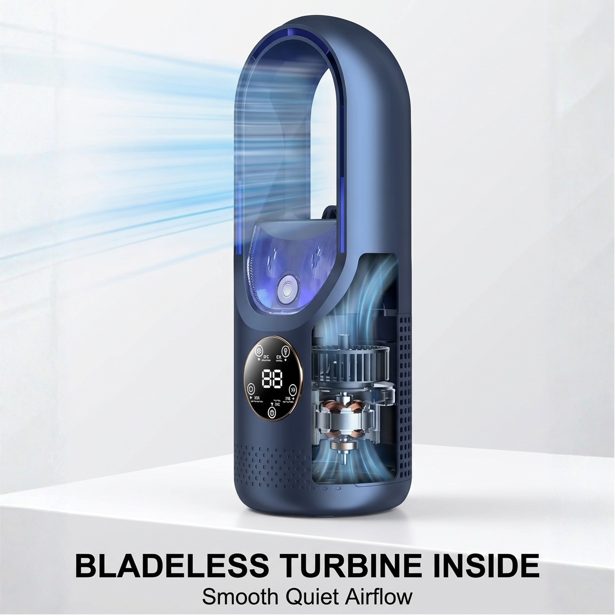 Personal Air Conditioner | Bladeless & Ultra-Quiet | USB Powered