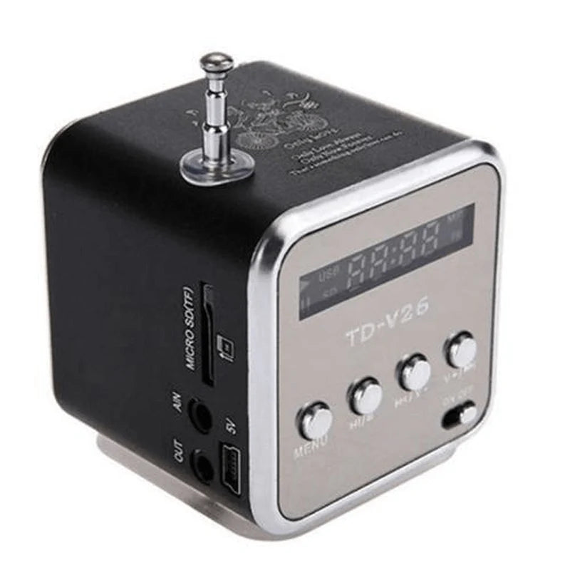 Mini Bluetooth Speaker | Aluminum Shell & FM Radio