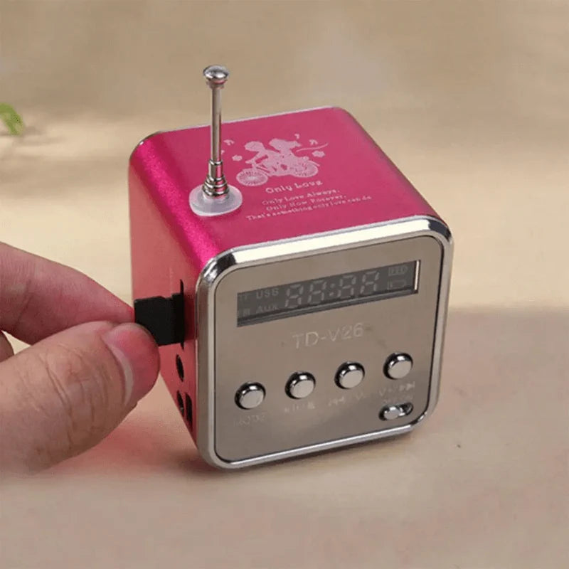 Mini Bluetooth Speaker | Aluminum Shell & FM Radio