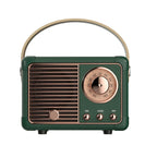 Mini Bluetooth Speaker | Retro Design & Rich Sound | 3-Hour Playtime