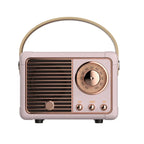 Mini Bluetooth Speaker | Retro Design & Rich Sound | 3-Hour Playtime