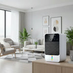 Mini Dehumidifier | LED Touch Panel & 1500ml Tank | Drain Hose Compatible