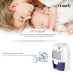 Mini Dehumidifier | Portable & Quiet | 500ml Tank