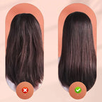 Mini Hair Styler | Ceramic-Coated Plates & USB Rechargeable | 18 cm