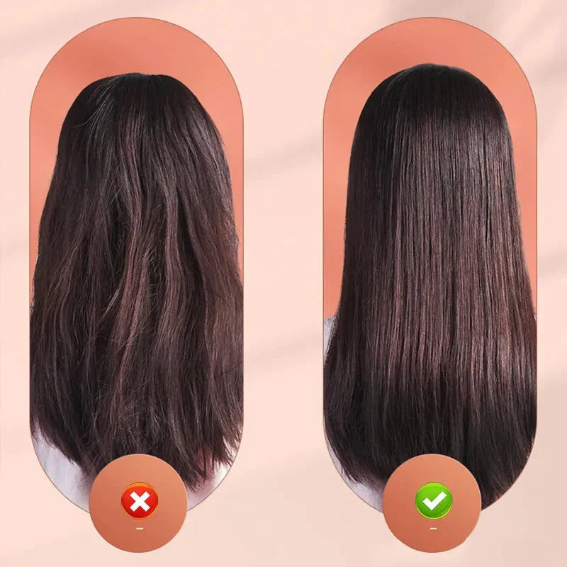 Mini Hair Styler | Ceramic-Coated Plates & USB Rechargeable | 18 cm