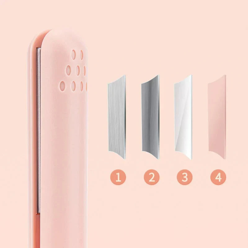 Mini Hair Styler | Cordless USB-Rechargeable & Ceramic | Set of 2