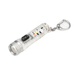 Mini LED Keychain Flashlight | USB-C Rechargeable & IP65 Waterproof