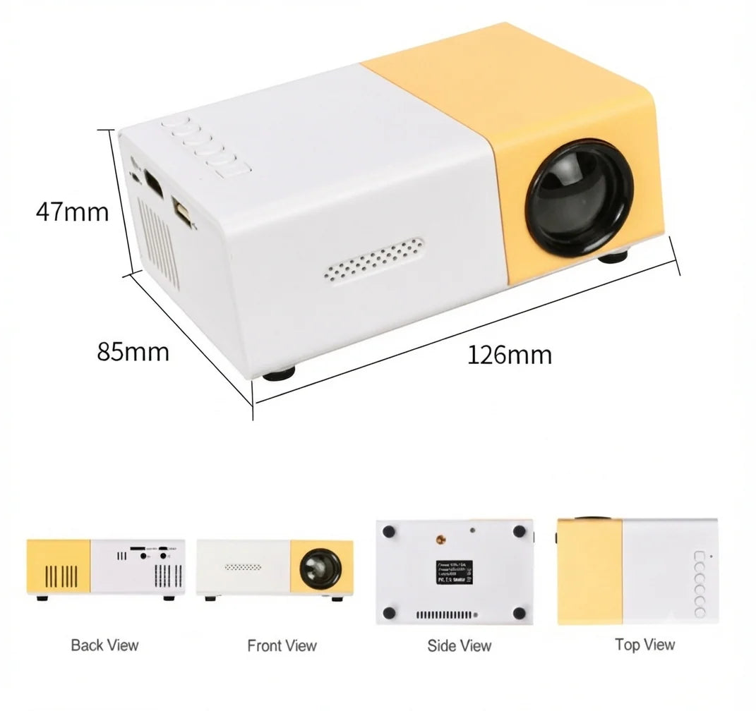 Mini Projector | 3000 Lumens & Portable