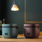 Mini Rice Cooker | Non-Stick & Keep-Warm | Steamer Tray