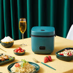 Mini Rice Cooker | Non-Stick & Keep-Warm | Steamer Tray