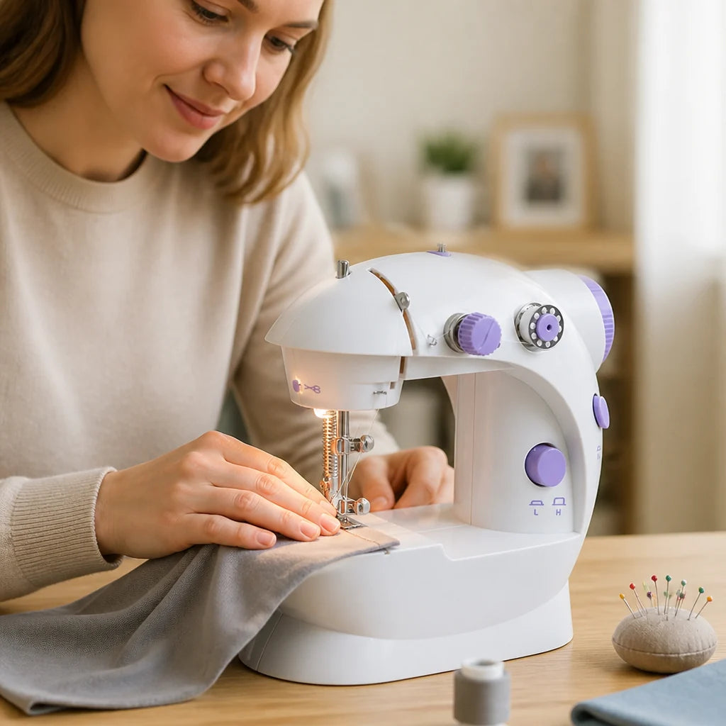 Mini Sewing Machine | Compact Electric & Thread Cutter