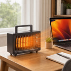 Mini Space Heater | Ceramic PTC Fast Heating & Remote Control