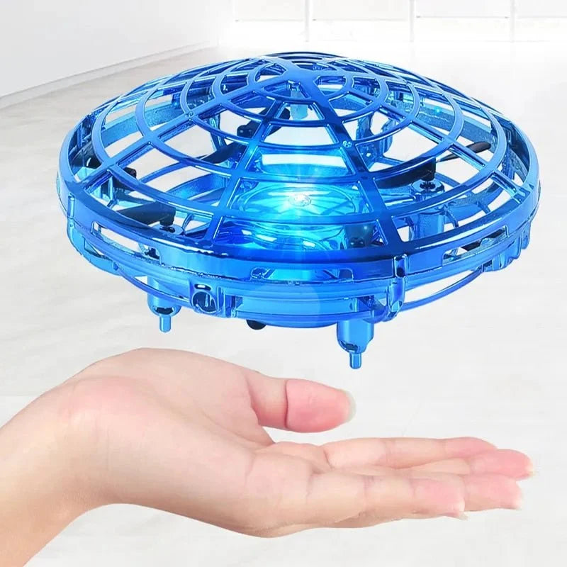Mini UFO Drone | Hand-Gesture Control & Infrared Sensing | USB Rechargeable