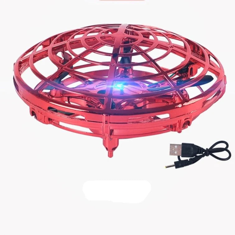 Mini UFO Drone | Hand-Gesture Control & Infrared Sensing | USB Rechargeable