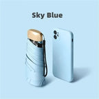 Mini Umbrella | Foldable UV-Blocking & Wind-Resistant | 19 cm Folded