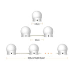 Mirror String Lights | USB-Powered Color-Changing LED | Adjustable 5 m Length