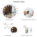 Mirror String Lights | USB-Powered Color-Changing LED | Adjustable 5 m Length
