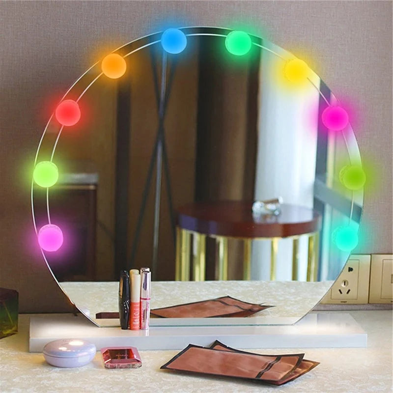 Mirror String Lights | USB-Powered Color-Changing LED | Adjustable 5 m Length