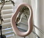 Wall Mirror | Distorted Warped Surface | Slim Frame