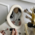 Wall Mirror | Distorted Warped Surface | Slim Frame
