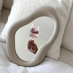 Wall Mirror | Distorted Warped Surface | Slim Frame