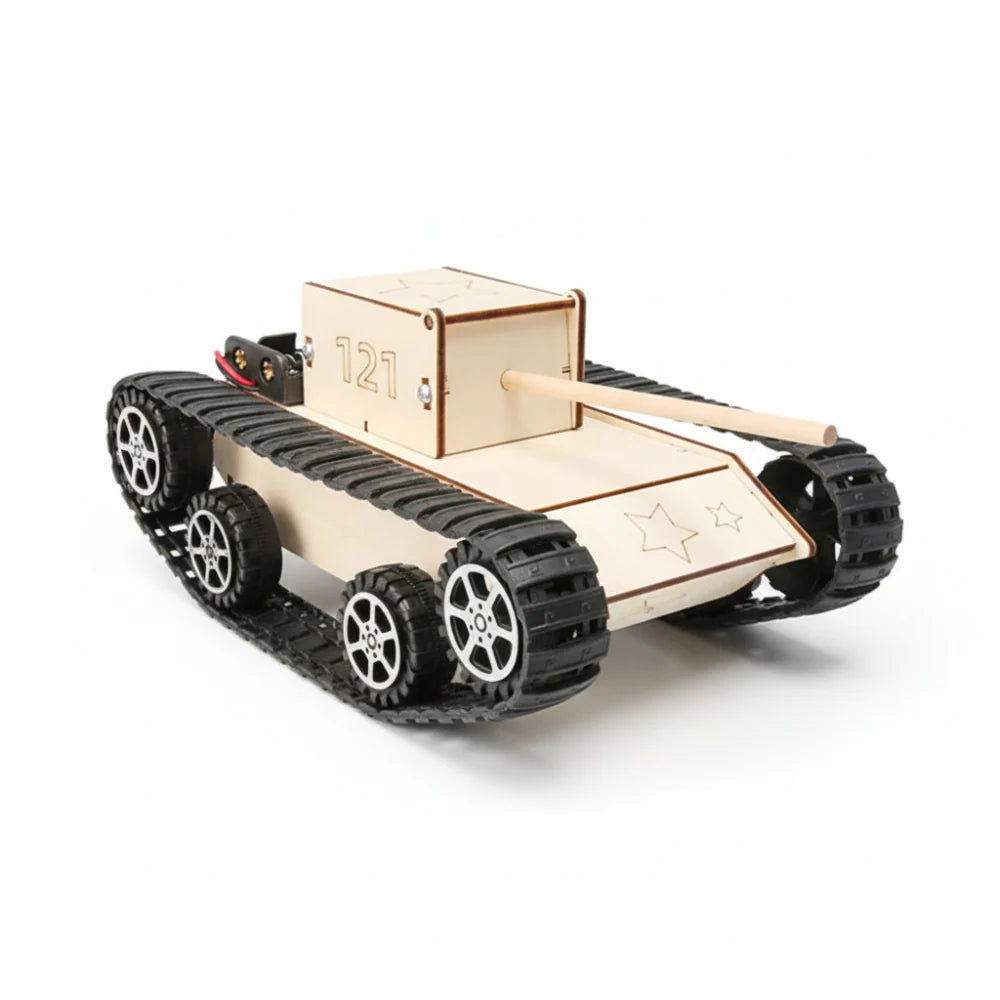 Model Car Kit | STEM Learning & Natural Wood | Ages 6+