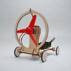 Model Car Kit | STEM Learning & Natural Wood | Ages 6+