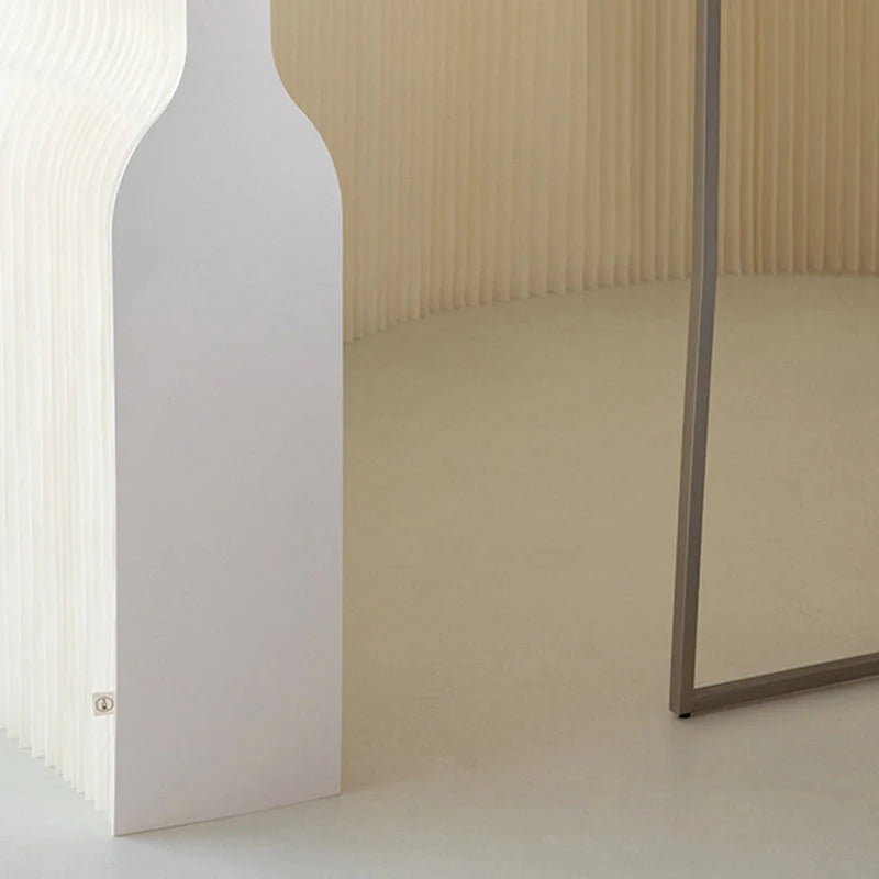 Modern Art Deco Rectangular Kraft Paper Acrylic Expandable Room Divider for Living Room