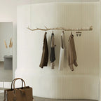 Modern Art Deco Rectangular Kraft Paper Acrylic Expandable Room Divider for Living Room