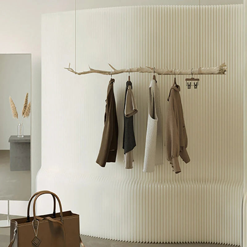 Modern Art Deco Rectangular Kraft Paper Acrylic Expandable Room Divider for Living Room