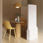 Modern Art Deco Rectangular Kraft Paper Acrylic Expandable Room Divider for Living Room