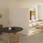 Modern Art Deco Rectangular Kraft Paper Acrylic Expandable Room Divider for Living Room