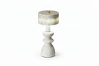 Modern Minimalist Aluminum Marble USB LED Table Lamp