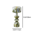 Modern Minimalist Aluminum Marble USB LED Table Lamp