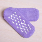 Moisturizing Socks | Vitamin E Gel Lining & Non-Slip Sole